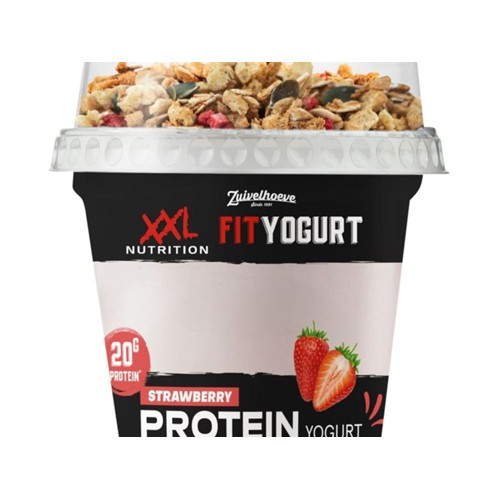 xxl fit yoghurt granola aardbij 200 gram