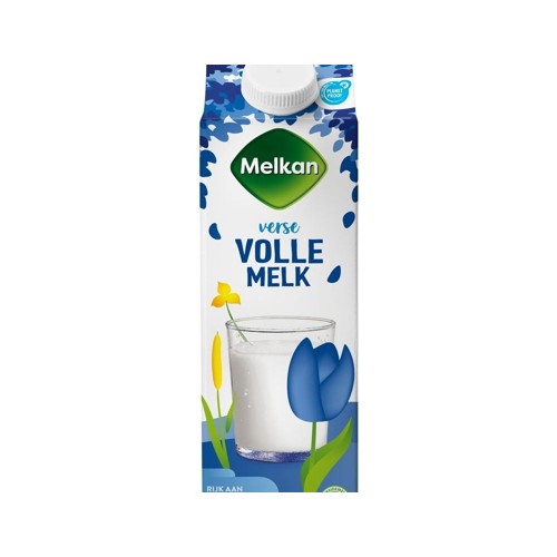 Melkan volle melk 1 liter