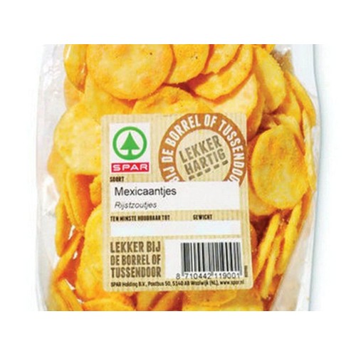 SPAR Nootjes Mexicaantjes Zak 90 Gram