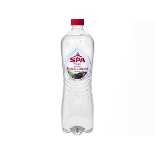 Spa mineraalwater blackcurrant Fles 1 Liter