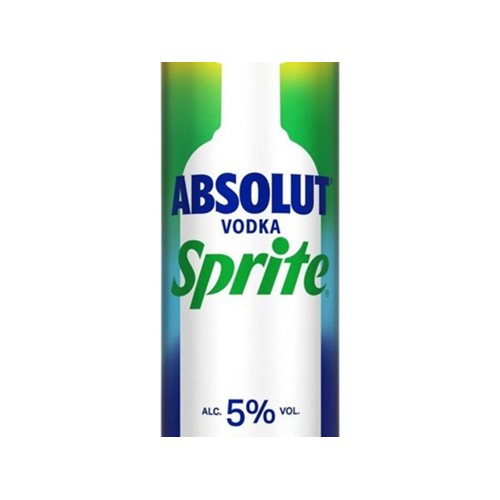 Absolut vodka sprite Blik 250 ml