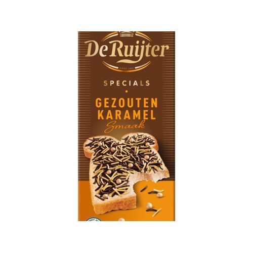 De Ruijter hagelslag gezouten karamel Doos 200 gr