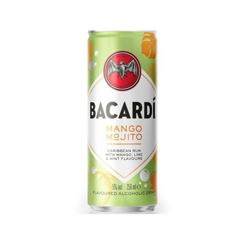 Bacardi mango mojito 250 ml