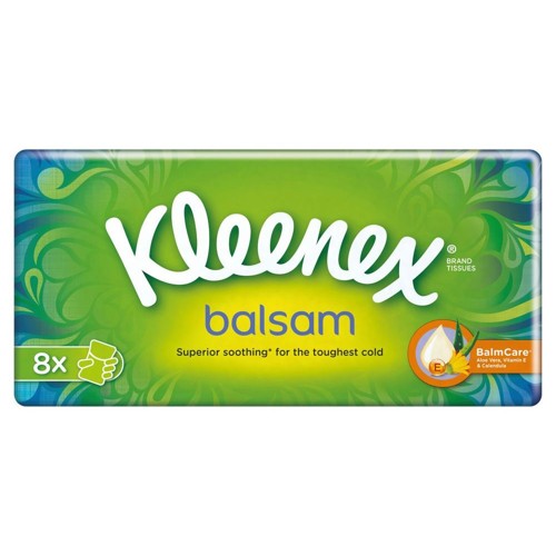 Kleenex zakdoekjes balsem 8 stuks