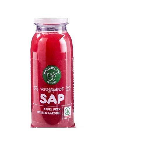 SPAR sap appel peer bes Fles 250 Milliliter