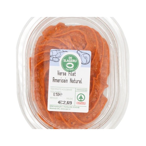 SPAR filet americain naturel 150 gram