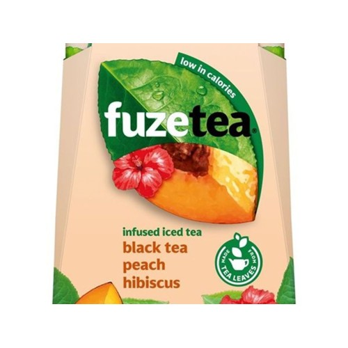 Fuze Tea ijsthee black tea peach hibiscus 4x250 ml