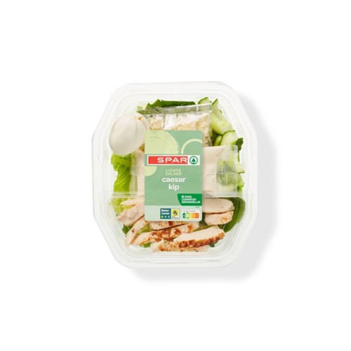 SPAR salade licht caesar bakje 400 gram