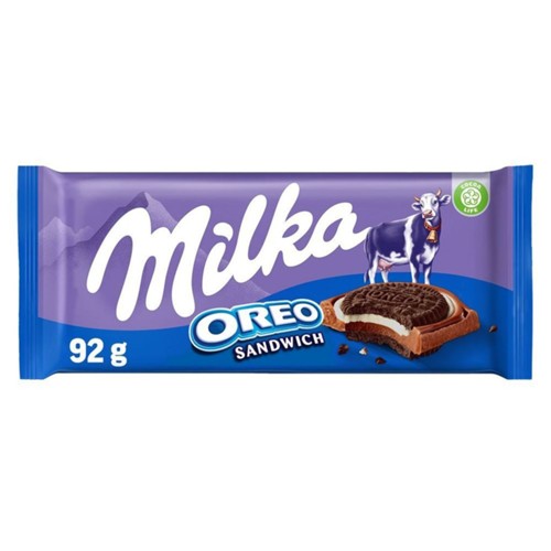 Milka chocolade oreo 92 gram