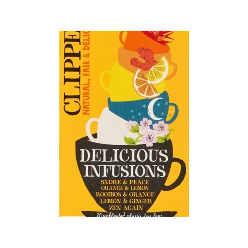 Clipper thee infusion variety Doos 20 Stuks