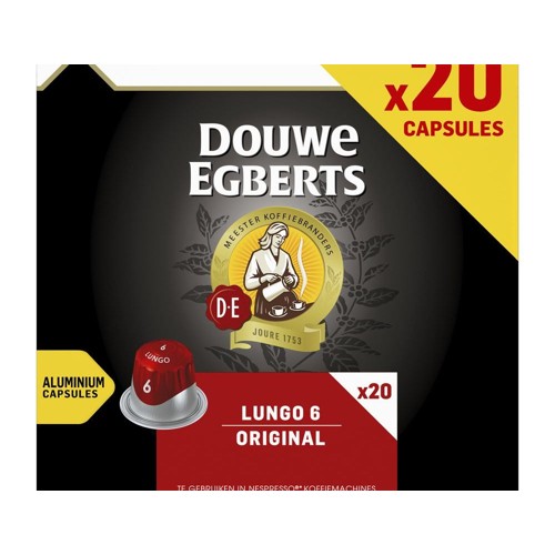 DE koffiecapsules lungo 20 stuks