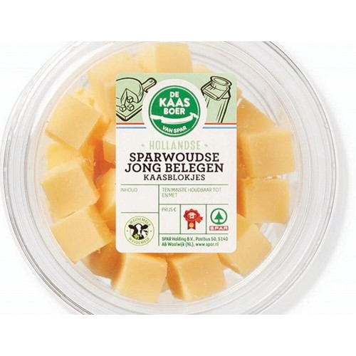 Sparwoudse jong belegen blokjes 130 gram