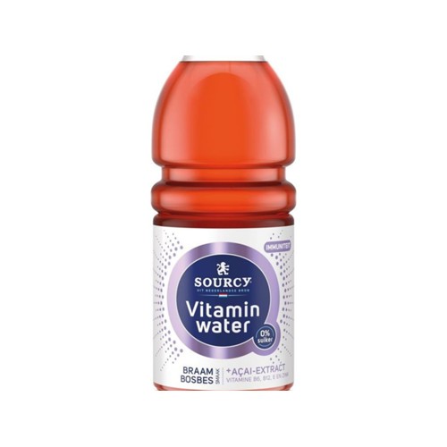 Sourcy vitaminwater braam 0% fles 500 ml