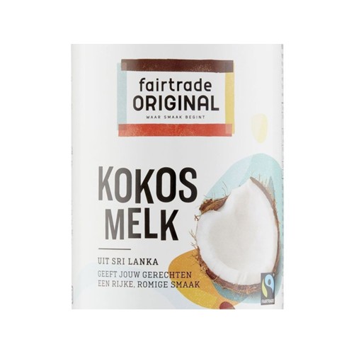 Fair Trade kokosmelk 400 ml