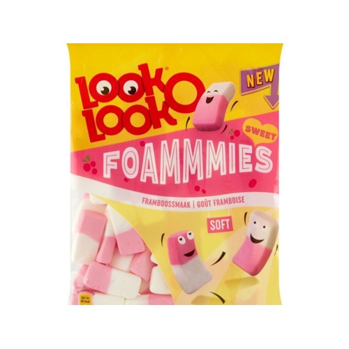 Look-O-Look foamies framboos 180 gr