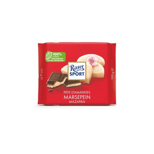 Ritter Sport chocolade marsepein 100 gram