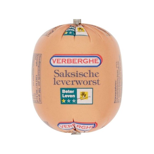 Verberghe Vleeswaren Saksische leverworst