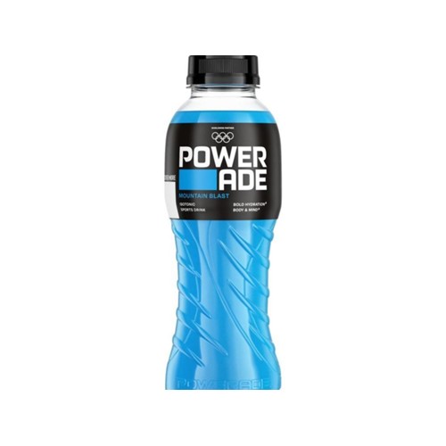 Powerade sportdrank mountain blast Fles 500 ml