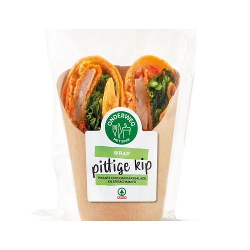 SPAR wrap spicy chicken