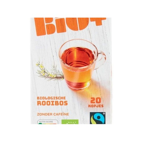 Bio+ Biologische rooibosthee biologisch Doos 30 Gram