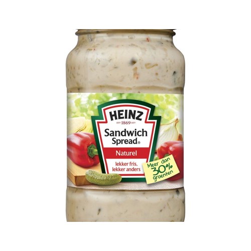 Heinz sandwichspread naturel 300 gram