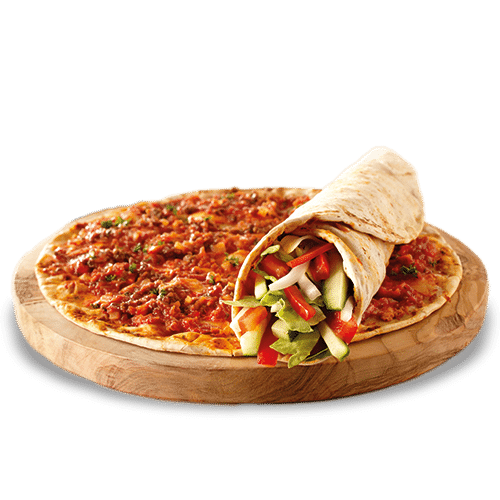 Turkse pizza met vlees