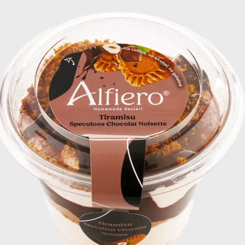 Tiramisu speculoos & chocolate with hazelnut