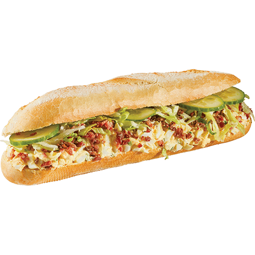 Baguette bacon en eiersalade combi deal