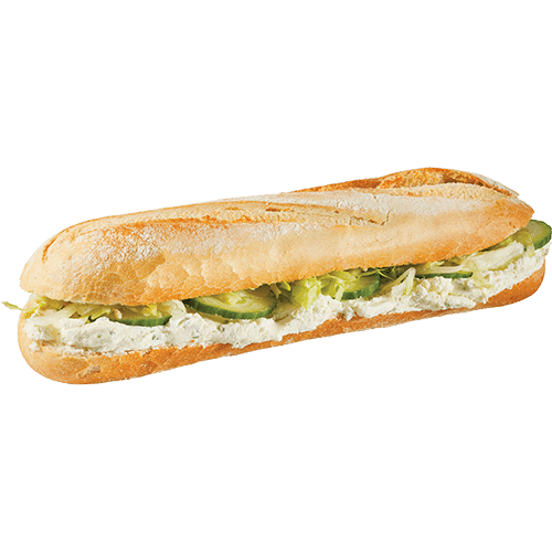 Baguette bieslookroomkaas