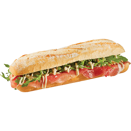 Baguette carpaccio combi deal