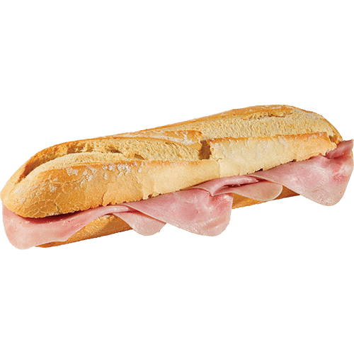 Baguette ham