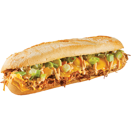 Baguette Philly cheese steak combi deal