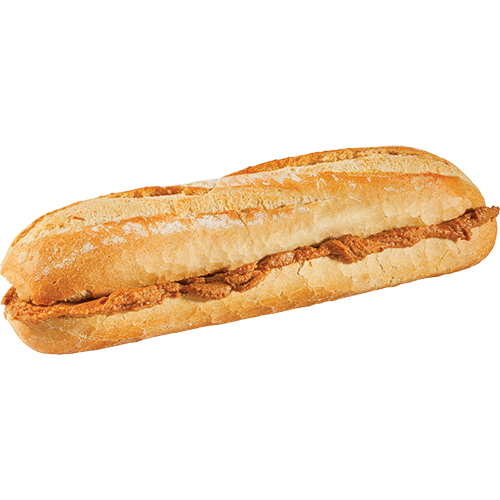 Baguette pindakaas