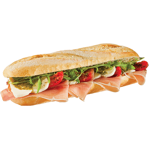 Baguette serranoham combi deal