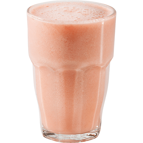Smoothie aarbei-banaan