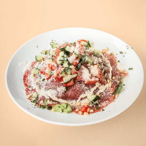 Carpaccio salade