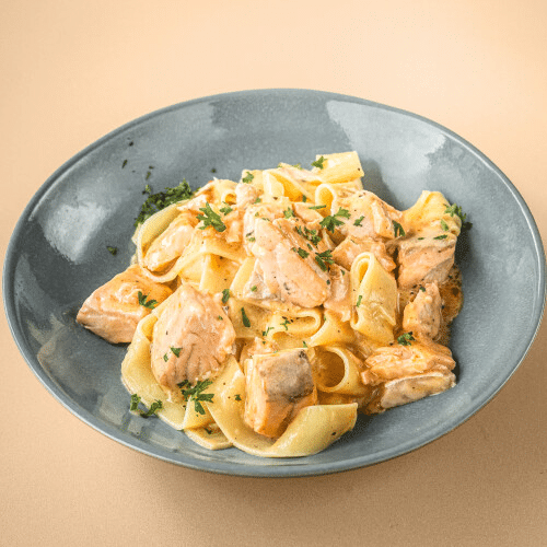 Tagliatelle al salmone