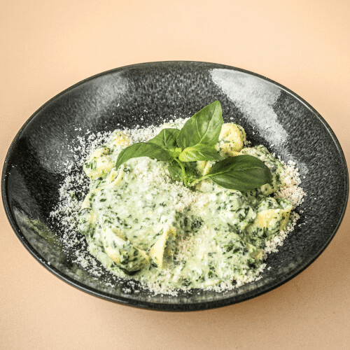 Tortellini ricotta spinazie