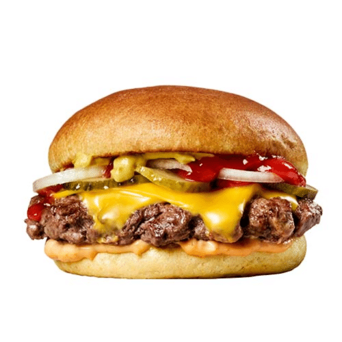 Smash burger single